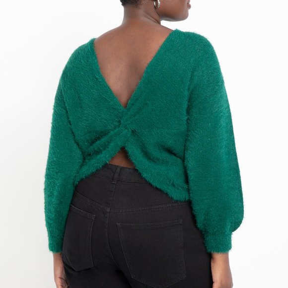 Eloquii Sweaters - Eloquii Twist Back Sweater-Like New
